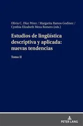 Book cover of Estudios de lingueística descriptiva y aplicada: nuevas tendencias by Olivia C. Díaz Pérez