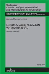 Book cover of Estudios sobre negación y cuantificación by Unknown