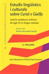 Book cover of Estudis lingüístics i culturals sobre Curial e Güelfa by Antoni Ferrando