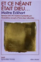 Book cover of Et ce néant était Dieu... by Gwendoline Jarczyk