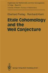 Book cover of Etale Cohomology and the Weil Conjecture by Eberhard Freitag