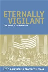 Book cover of Eternally Vigilant by Lee C. Bollinger