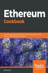 Book cover of Ethereum Cookbook by Manoj P R