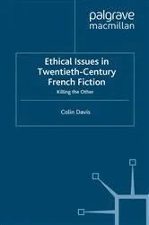 Book cover of Ethical Issues in Twentieth Century French Fiction by C. Davis