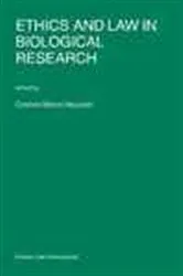 Book cover of Ethics and law in biological research by C.M. Mazzoni