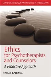 Book cover of Ethics for Psychotherapists and Counselors by Sharon K. Anderson