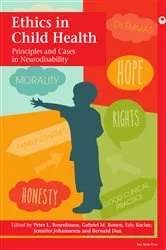 Book cover of Ethics in Child Health by Peter  L Rosenbaum