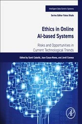 Book cover of Ethics in Online AI-Based Systems by Santi Caballé