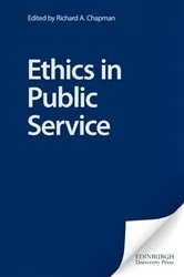 Book cover of Ethics in Public Service by Richard A. Chapman
