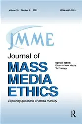 Book cover of Ethics & New Media Technology by Ralph D. Barney