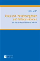 Book cover of Ethik und Therapieangebote auf Palliativstationen by Unknown