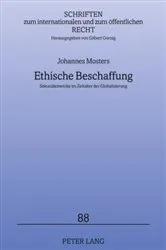Book cover of Ethische Beschaffung by Gilbert Gornig