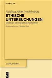 Book cover of Ethische Untersuchungen by Christian Biehl