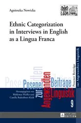 Book cover of Ethnic Categorization in Interviews in English as a Lingua Franca by Unknown