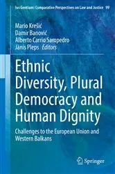 Book cover of Ethnic Diversity, Plural Democracy and Human Dignity by Mario Krešić