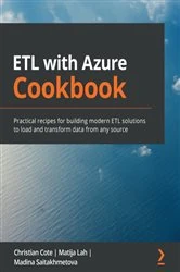 Book cover of ETL with Azure Cookbook by Christian Cote