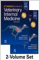 Book cover of Ettinger's Textbook of Veterinary Internal Medicine - eBook (9th ed.) by Ettinger DVM, DACVIM, Stephen J.