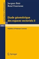 Book cover of Etude Geometrique des Espaces Vectoriels II by Unknown