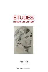 Book cover of Etudes newmaniennes n°32 - 2016 by Amis du cardinal Newman