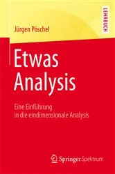 Book cover of Etwas Analysis by Jürgen Pöschel