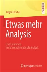 Book cover of Etwas mehr Analysis by Unknown