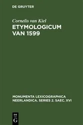 Book cover of Etymologicum van 1599 by Unknown