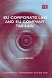 Book cover of EU Corporate Law and EU Company Tax Law by Luca Cerioni