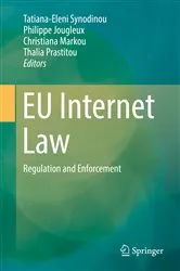 Book cover of EU Internet Law by Tatiana-Eleni Synodinou