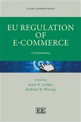 Book cover of EU Regulation of E-Commerce by Arno R. Lodder