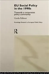 Book cover of EU Social Policy in the 1990s by Gerda Falkner