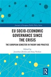 Book cover of EU Socio-Economic Governance since the Crisis by Jonathan Zeitlin