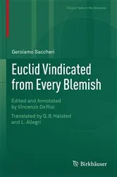 Book cover of Euclid Vindicated from Every Blemish by Vincenzo De Risi