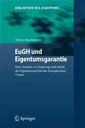 Book cover of EuGH und Eigentumsgarantie by Marco Buschmann