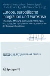 Book cover of Europa, europäische Integration und Eurokrise by Markus Steinbrecher