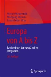 Book cover of Europa von A bis Z (16th ed.) by Werner Weidenfeld
