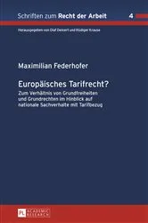 Book cover of Europaeisches Tarifrecht? by Rüdiger Krause