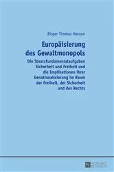 Book cover of Europaeisierung des Gewaltmonopols by Birger Hansen