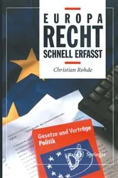 Book cover of Europarecht by Christian Rohde
