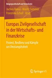 Book cover of Europas Zivilgesellschaft in der Wirtschafts- und Finanzkrise by Jochen Roose