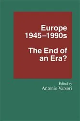 Book cover of Europe 1945–1990s by Antonio Varsori