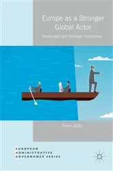 Book cover of Europe as a Stronger Global Actor by Simon Duke