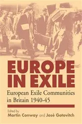 Book cover of Europe in Exile by Martin Conway