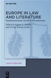 Book cover of Europe in Law and Literature by Laura Anina Zander