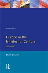 Book cover of Europe in the Nineteenth Century by Harry Hearder