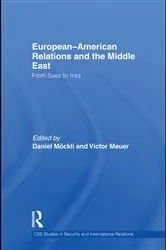 Book cover of European-American Relations and the Middle East by Daniel Möckli