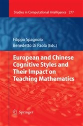 Book cover of European and Chinese Cognitive Styles and their Impact on Teaching Mathematics by Filippo Spagnolo