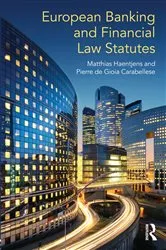 Book cover of European Banking and Financial Law Statutes by Matthias Haentjens
