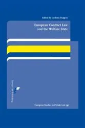 Book cover of European Contract Law and the Welfare State by Unknown