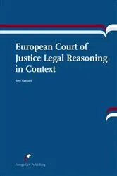 Book cover of European Court of Justice Legal Reasoning in Context by Unknown