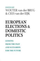 Book cover of European Elections and Domestic Politics by Wouter van der Brug